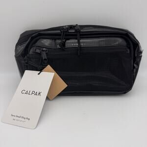 Calpak Terra Black Sling Bag